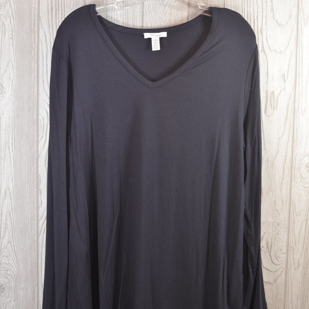 Daily Ritual Long Sleeve Top 2X PLUS SIZE